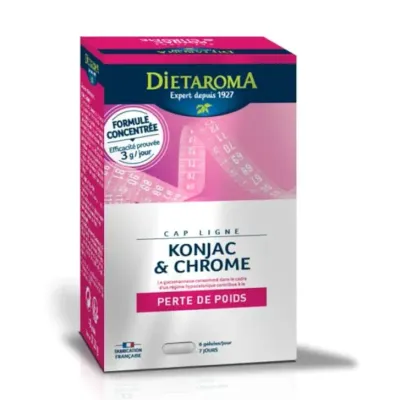 DIETAROMA KONJAC ET CHROME 60 CP
