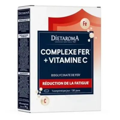 DIETAROMA COMPLEXE FER+ VIT C 30 CP