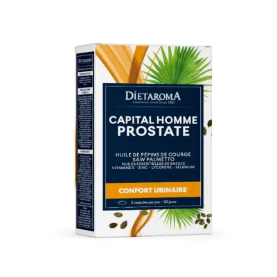 DIETAROMA CAPITAL HOMME PROSTATE 60 CAPS