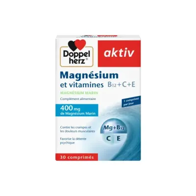 DOPPEL HERZ AKTIV MAGNESIUM BOITE 30CP