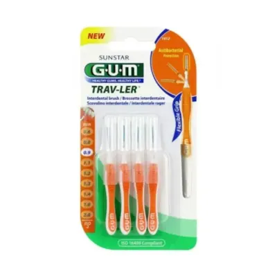 GUM BROSSETTES INTERDENTAIRES TRAV-LER (BLISTER DE 4)