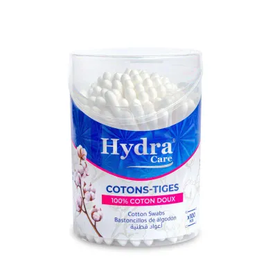 WORDIS COTONS TIGES EN BOIS HYDRA CARE
