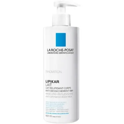 LA ROCHE POSAY LIPIKAR LAIT RELIPIDANT CORPS ANTI-DESSECHEMENT 48H 400ML