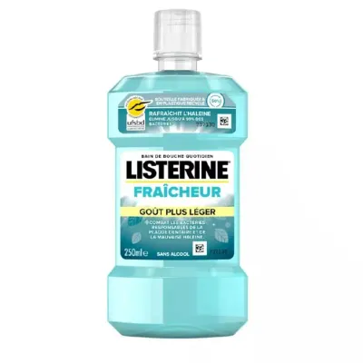 LISTERINE FRAICHEUR GOUT PLUS LEGER 250ML