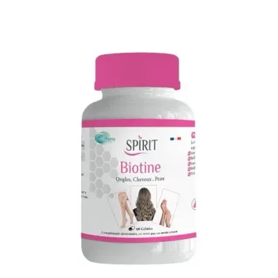 SPIRIT BIOTINE 60 GELULES