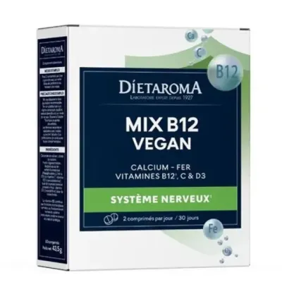 MIX B12 VEGAN 60 CP