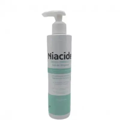 NIACIDE DERMO-NETTOTANT GEL DE LIMPEZA VISAGE ET CORPS PEAU GRASSE ET A TENDANCE ACNEIQUE 200ML