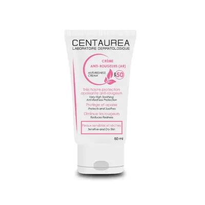  CENTAUREA CREME ANTI-ROUGEURS SPF50 PEAU SENSIBLES ET SECHES 50ML