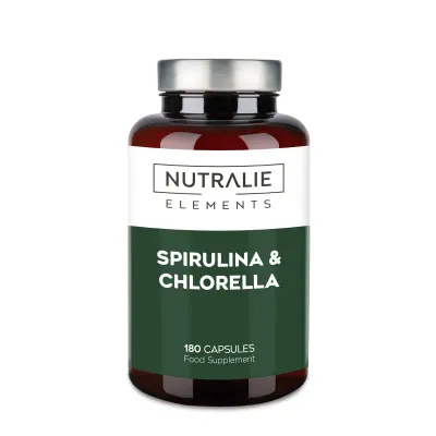 NUTRALIE SPIRULINE & CHLORELLA 180 CAPSULES