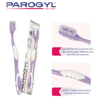 PAROGYL BROSSE A DENTS VELVET ULTRA SOFT
