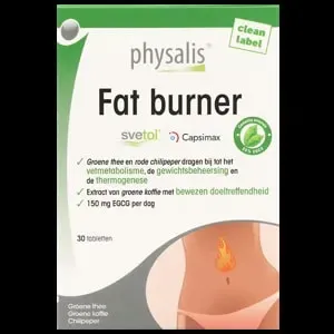 PHYSALIS FAT BURNER BIO 30 COMPRIMÉS