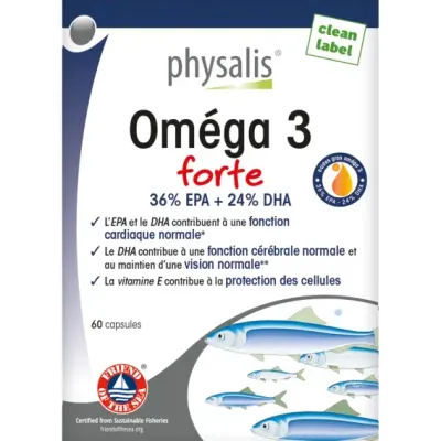 PHYSALIS OMÉGA 3 FORTE 60 SOFTGELS
