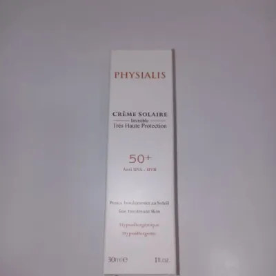PHYSIALISCREME SOLAIRE INVISIBLE SPF50+ 30 ML