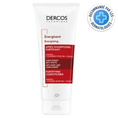 VICHY DERCOS APRES-SHAMPOING ENERGISANT ANTI-CHUTE 200ML