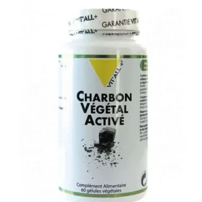 VIT'ALL+ CHARBON VEGETAL ACTIVE 60GELULES