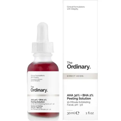 THE ORDINARY AHA 30% + BHA 2% PEELING SOLUTION 30ML