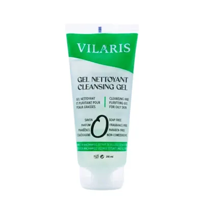 VILARIS GEL NETTOYANT PEAU GRASSE 200ML