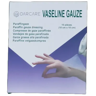 DARCARE GAZE VASELINEE 10*10 1PIECE