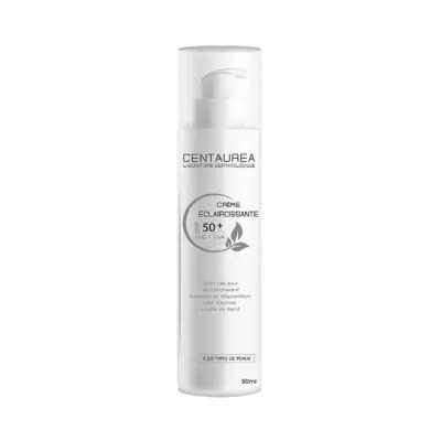 CENTAUREA CREME ECLAIRCISSANTE SPF50+ TOUS TYPE DE PEAUX 50ML