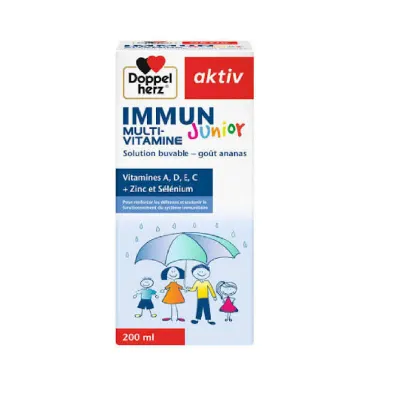 DOPPEL HERZ AKTIV IMMUN JUNIOR MULTI V 200ML