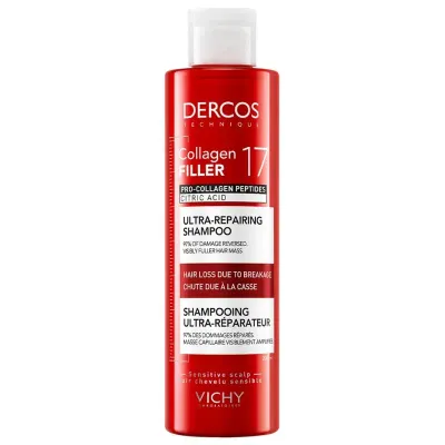 VICHY DERCOS COLLAGEN 17 FILLER SHAMPOO ULRA REPARATEUR 200ML 
